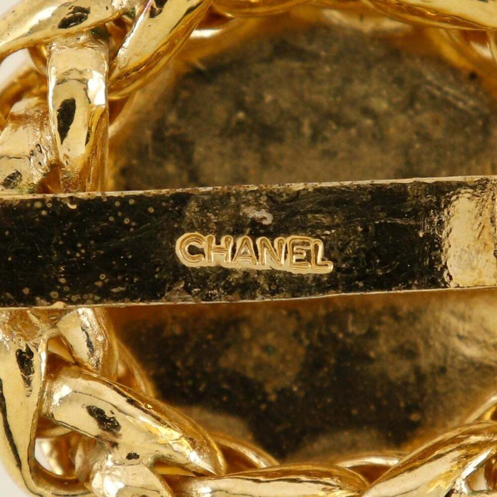 CHANEL Gold Earrings - Picture 7 of 9